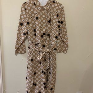 Talbots size 14 button up dress